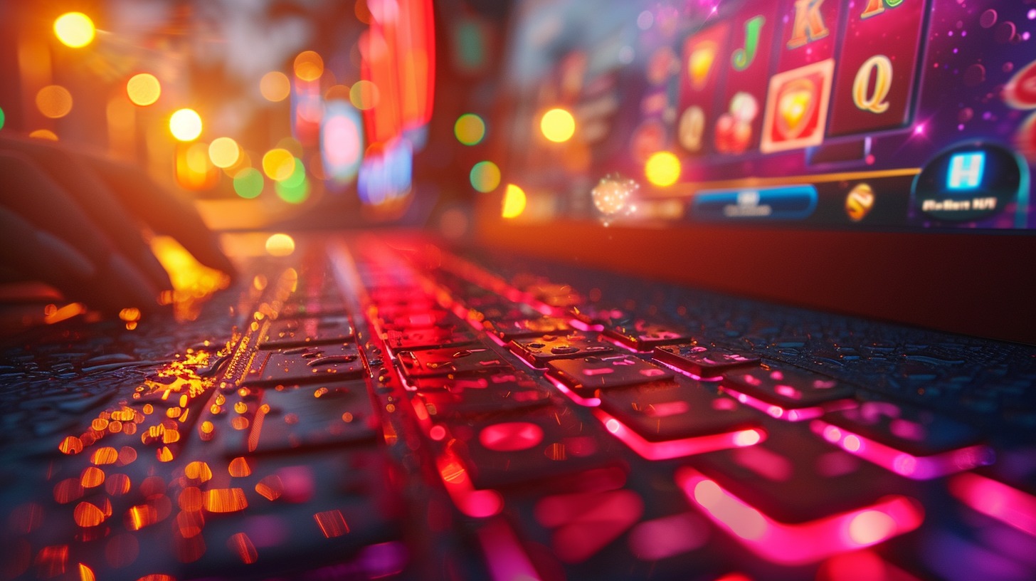 Winning in an online slot game