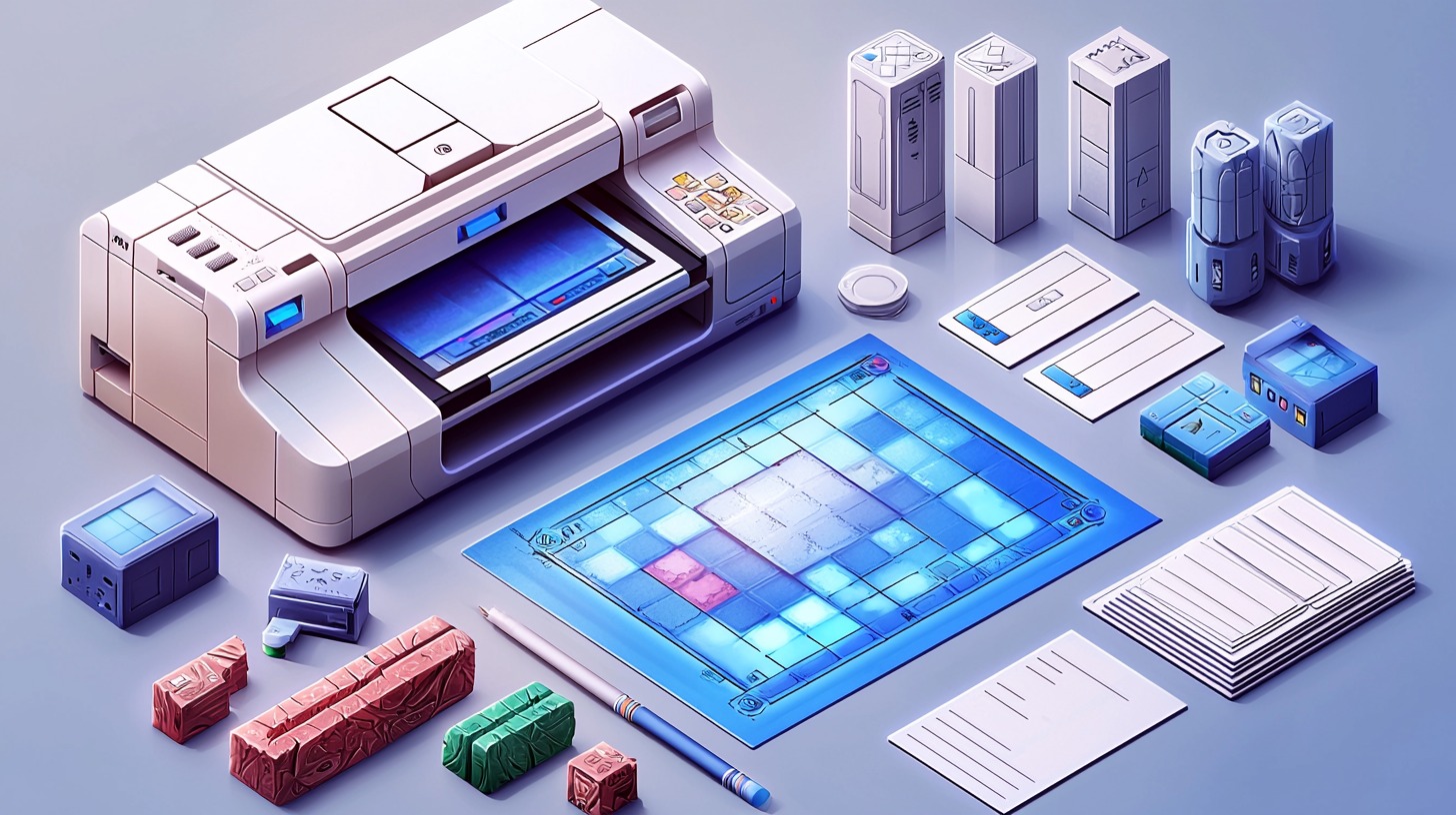Board game printing