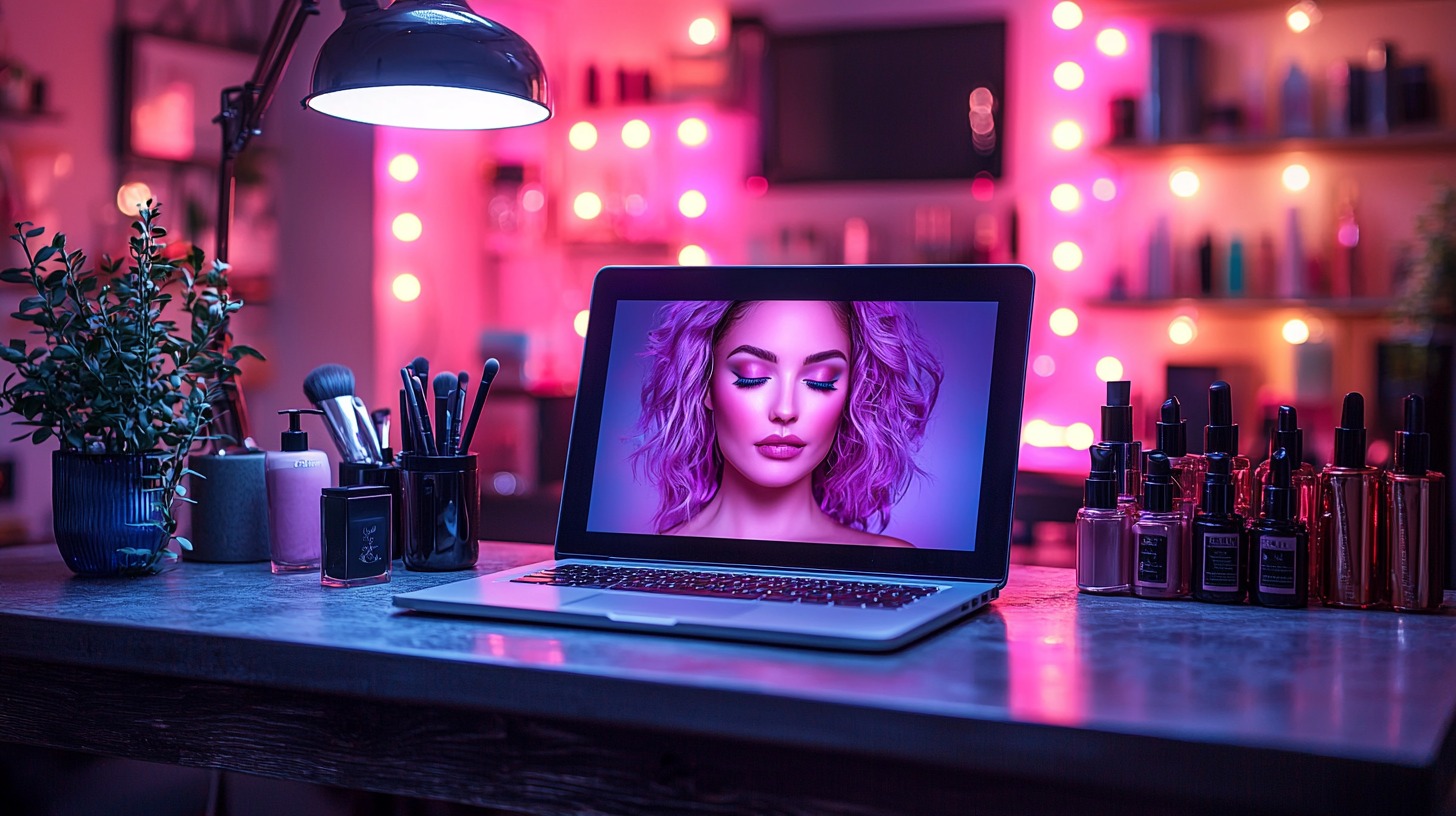 Игра для обучения макиажу