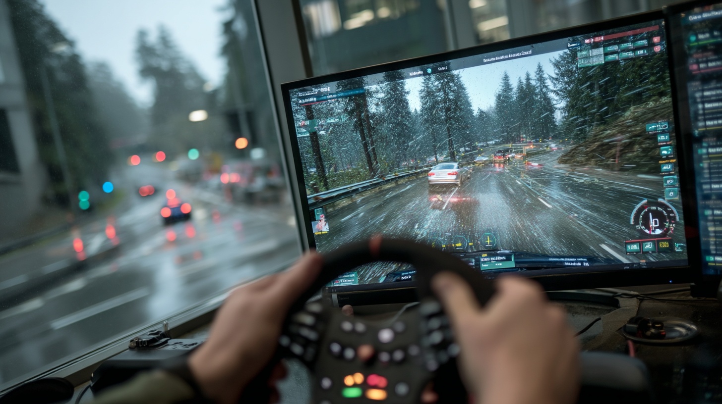 Driving education game